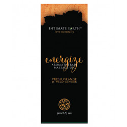 Intimate Earth Energize Massage Oil Foil - 30ml Orange & Wild Ginger