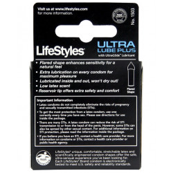 Lifestyles Ultra Lubricated - Box Of 3