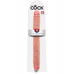 King Cock 16in Thick Double Dildo